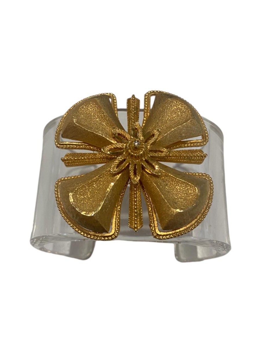 Jewelry Suzanne Early Designs | Suzanne Early Designs Cuff, Four Petal Flower