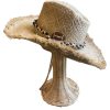 Accessories Label Jae | Label Jae Vintage Straw Game Day Hat, Wake