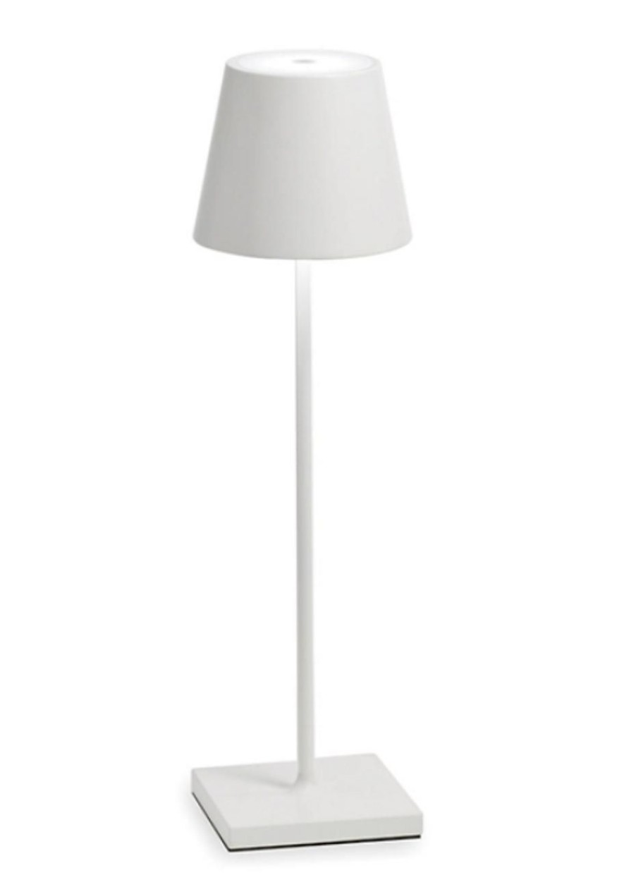 Home & Gifts Zafferano | Zafferano Poldina Pro Cordless Lamp, White