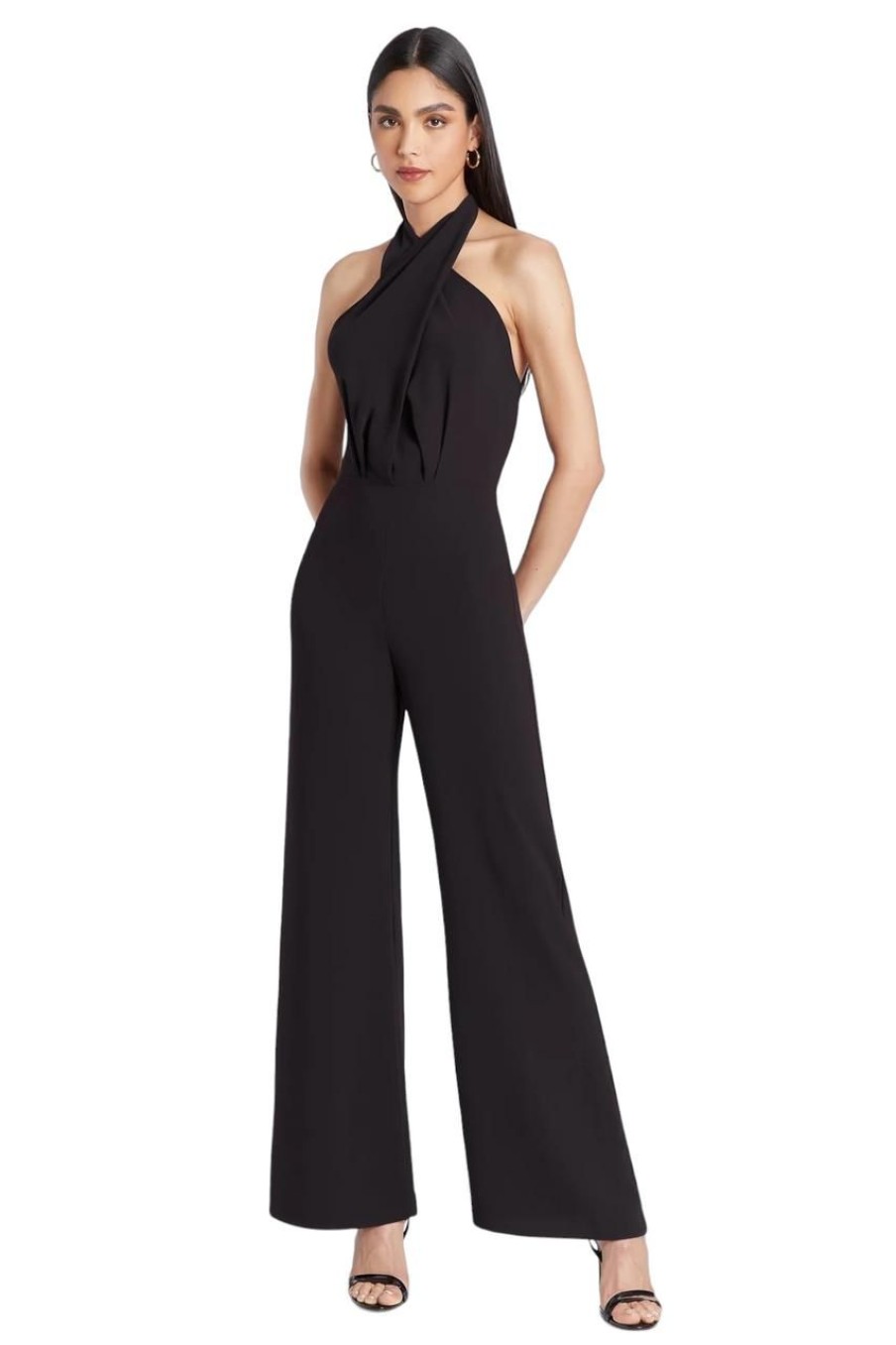 Clothing AMANDA UPRICHARD | Amanda Uprichard Mezcal Jumpsuit, Black