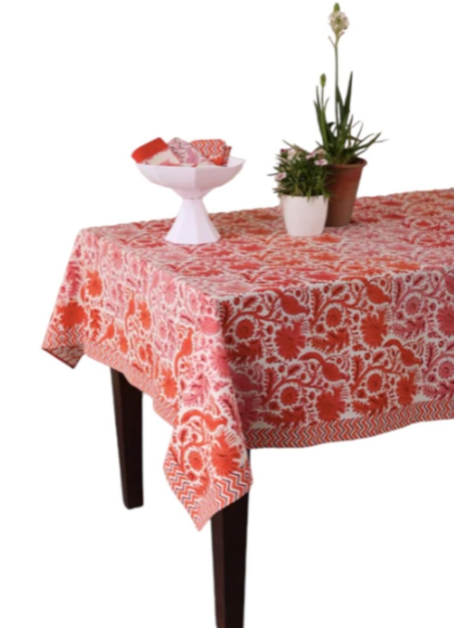 Home & Gifts Daydress | Daydress Tablecloth, Coral Pheasant