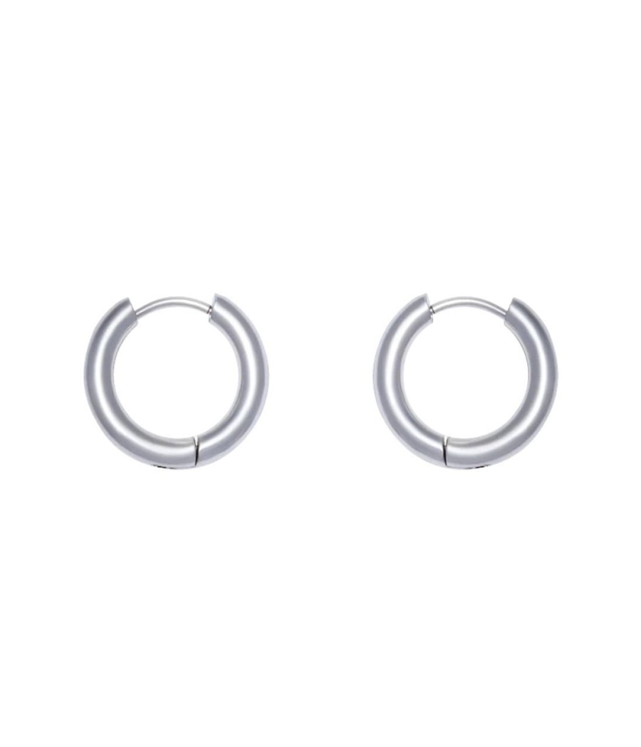 Jewelry LOREN HOPE | Loren Hope Huggie Hoops, Silver