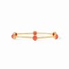 Jewelry JULIE VOS | Bg047Gicl­ - S Milano Luxe Bangle Gold Iridescent Coral