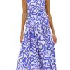 Clothing OLIPHANT | Oliphant Sleeveless Piped Maxi, Ashbury