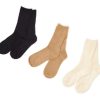 Accessories TWO'S COMPANY | Two'S Company Toasty Toes Cashmere Blend Socks