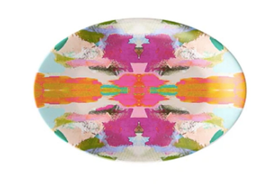 Home & Gifts LAURA PARK DESIGN | Laura Park Melamine Platter, Begonia