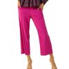 Clothing LAROQUE | Laroque Carson Crop Pants, Magenta