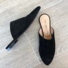 Shoes Raleigh Label | Raleigh Label Baboosh, Suede Black