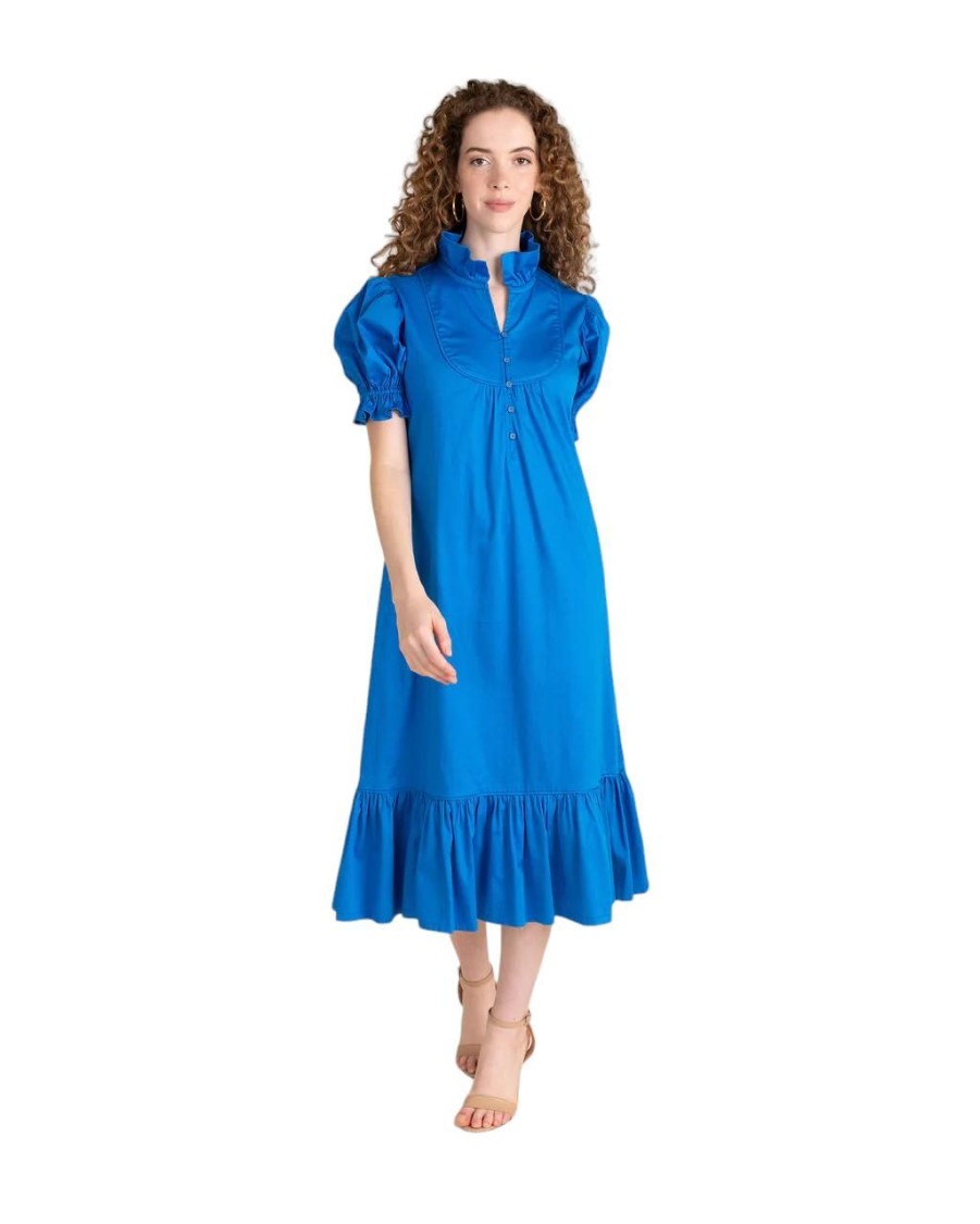 Clothing S'edge | S'Edge Priestly Dress, Cobalt