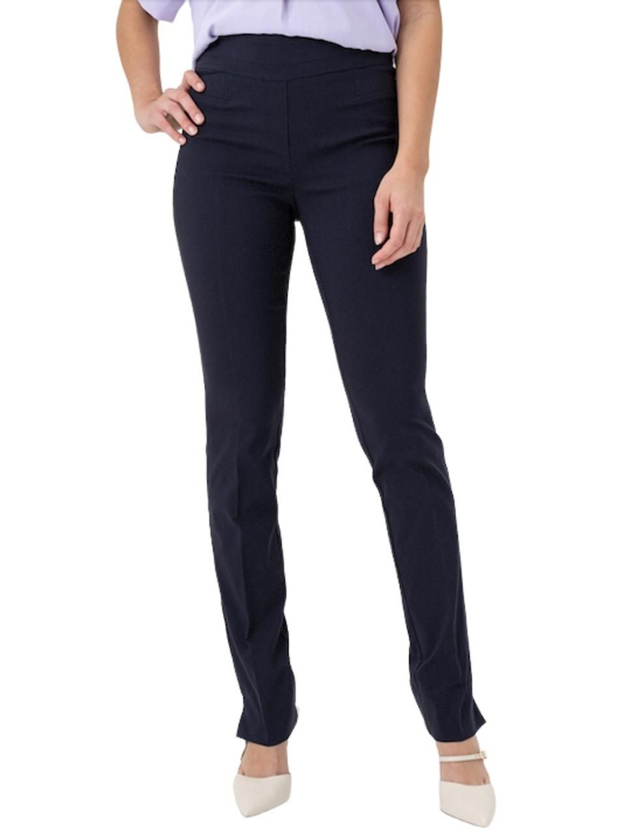 Clothing RENUAR | Renuar R1721 Long Woven Pant, New Midnight