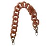 Accessories German Fuentes | German Fuentes Acrylic Chain Strap, Short Salmon