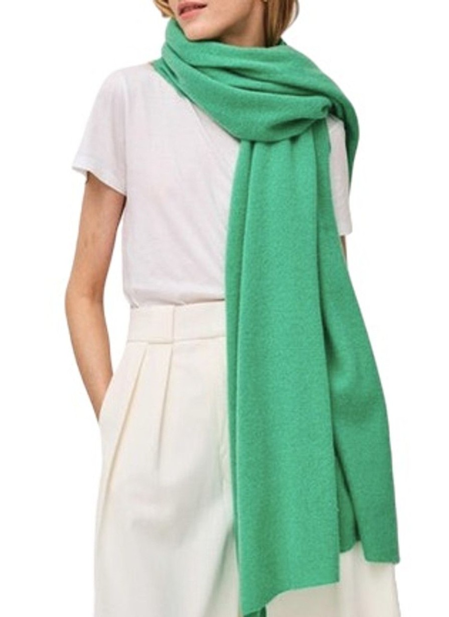 Accessories White + Warren | White + Warren Cashmere Wrap, Retro Green