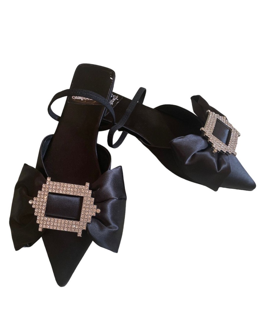 Shoes JEFFREY CAMPBELL | Jeffrey Campbell Pretty Flat Sling Back, Black