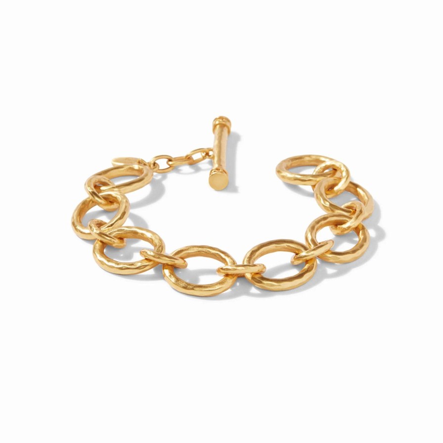 Jewelry JULIE VOS | Bl123G00 Catalina Demi Link Bracelet Gold