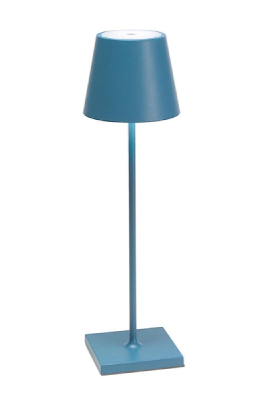 Home & Gifts Zafferano | Zafferano Poldina Pro Cordless Lamp, Blue