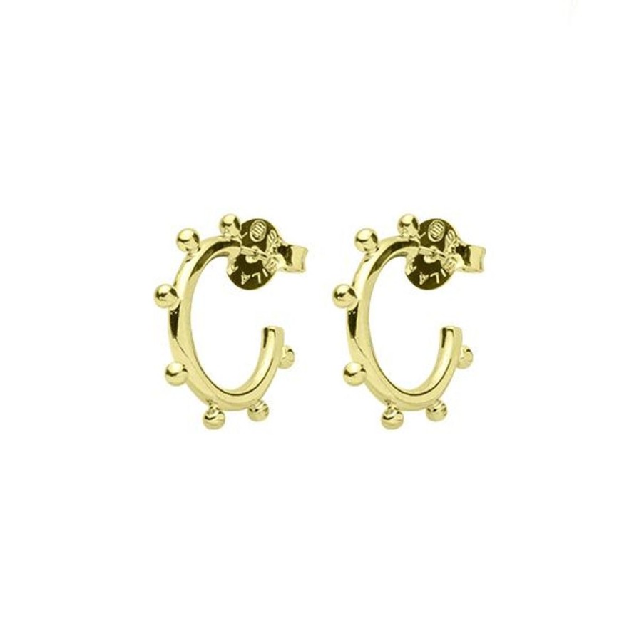 Jewelry SHEILA FAJL | Brm67 Tiny Sweetie Pie Hug Hoops - Accessories