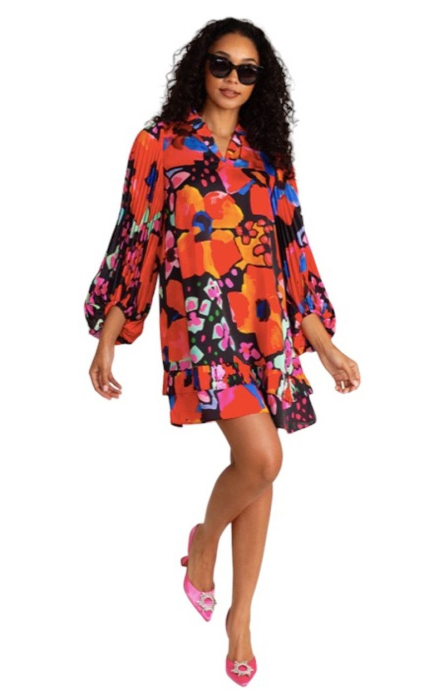 Clothing Alden Adair | Alden Adair Liza Dress, Night Flower