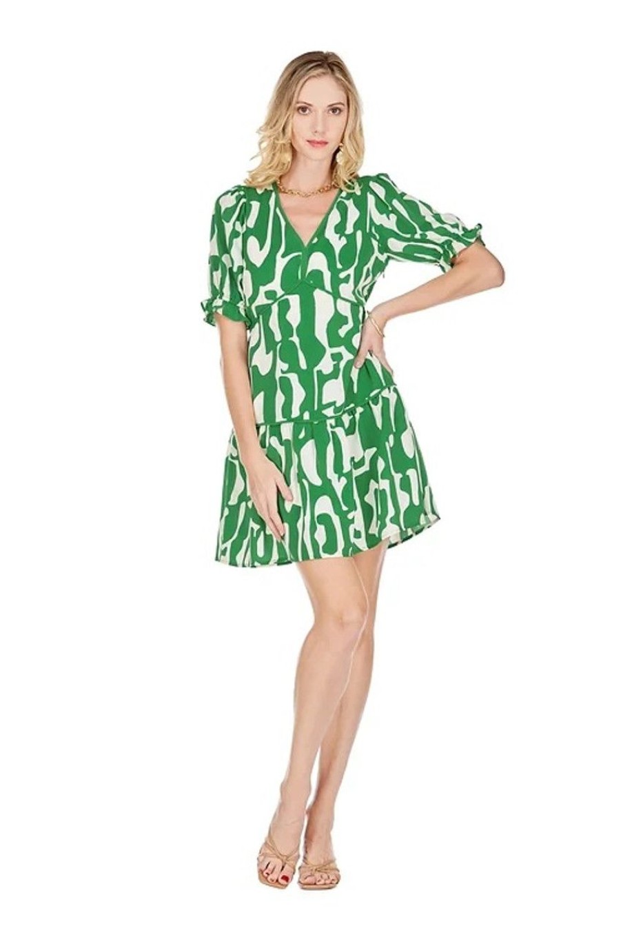 Clothing JADE | Jade Dress, Puzzle Green