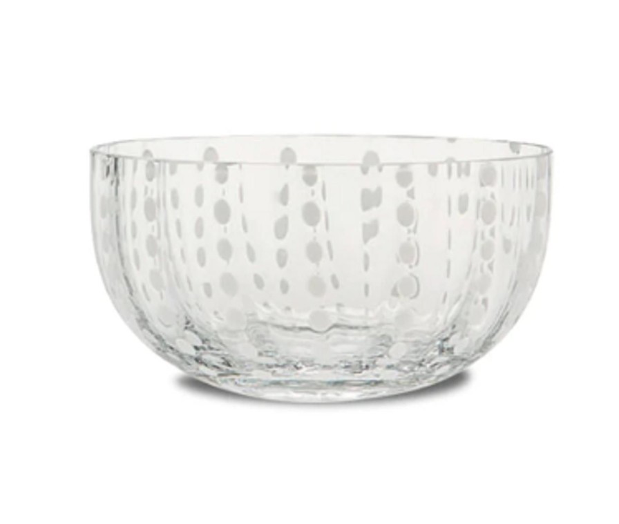 Home & Gifts Zafferano | Zafferano Perle Small Bowl, Transparent