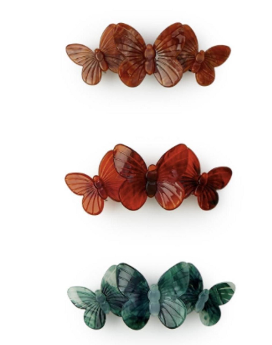 Accessories TWO'S COMPANY | Two'S Company Butterfly Barrette