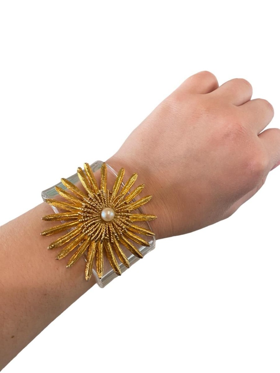 Jewelry Suzanne Early Designs | Suzanne Early Designs Cuff, Pearl Flower