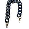 Accessories German Fuentes | German Fuentes Acrylic Chain Strap, Short Navy