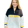 Clothing Ellsworth & Ivey | Ellsworth & Ivey App State Crop 1/4 Zip