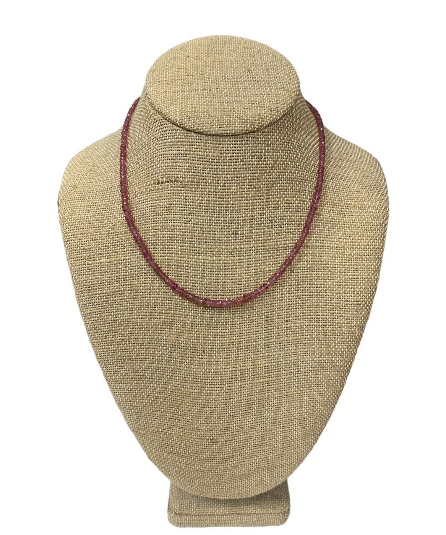 Jewelry WENDY PERRY | Wendy Perry Graduated Faceted Pink Tourmaline Necklace