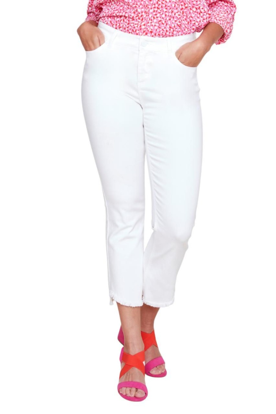 Clothing RENUAR | Renuar R10066 Pant, Creme