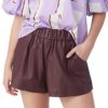 Clothing CROSBY | Crosby Cailan Short, Wine