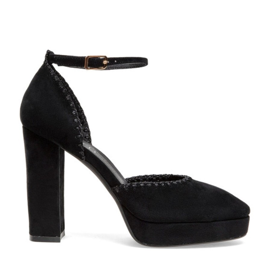 Shoes Silent D | Silent D Addie, Black Suede