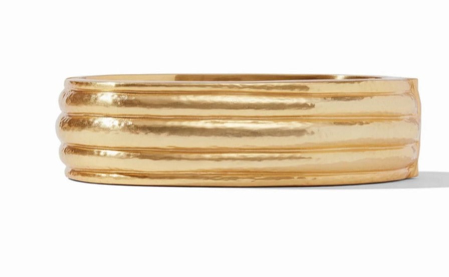 Jewelry JULIE VOS | Julie Vos Havana Statement Hinge Bangle, Gold