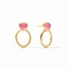 Jewelry JULIE VOS | Julie Vos Aquitaine Demi Doorknocker Earring, Iridescent Peony Pink