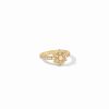 Jewelry JULIE VOS | R192Gcz-7 Celeste Ring Gold Cz