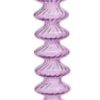 Home & Gifts TWO'S COMPANY | Two'S Company Hand Blown Glass Candleholder, Purple