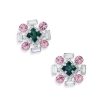 Jewelry LOREN HOPE | Loren Hope Winnie Studs, Pink Green