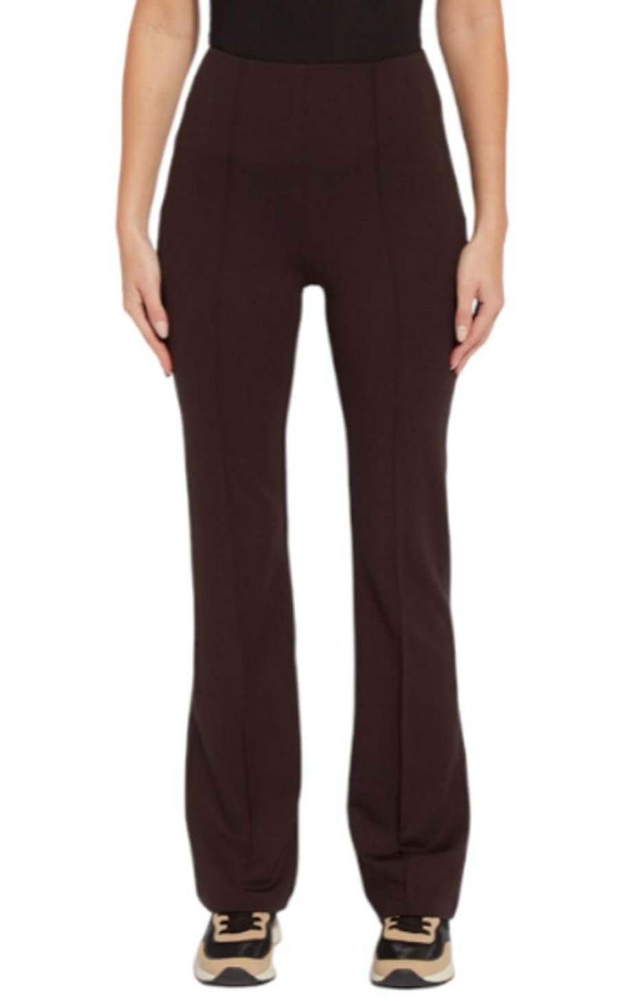 Clothing LYSSE | Lysse Elysse Pant Ponte, Double Espresso