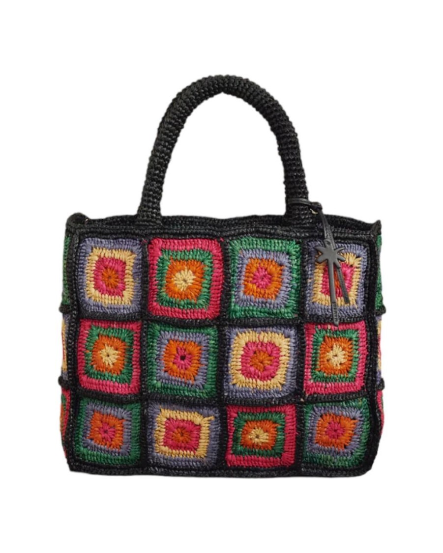 Accessories MANEBI | Sunset Bag Small Granny Black Mix