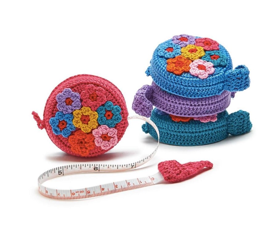 Home & Gifts TWO'S COMPANY | Two'S Company Hand Crocheted Measuring Tape