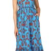 Clothing OLIVIA JAMES | Olivia James The Label Jane Dress, Pacific Ikat