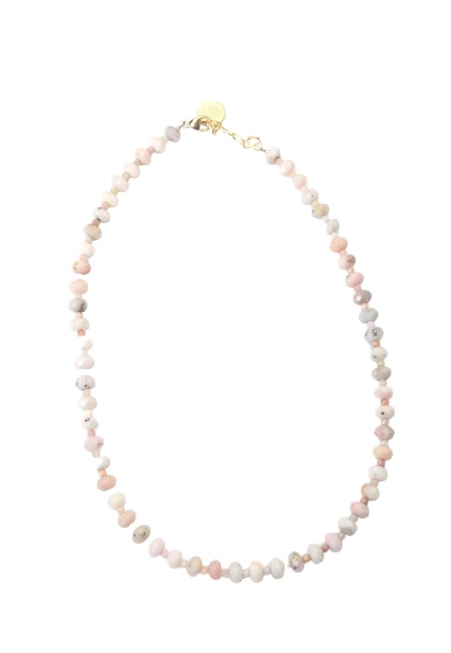 Jewelry WENDY PERRY | Wendy Perry Pink Opal Candy Necklace