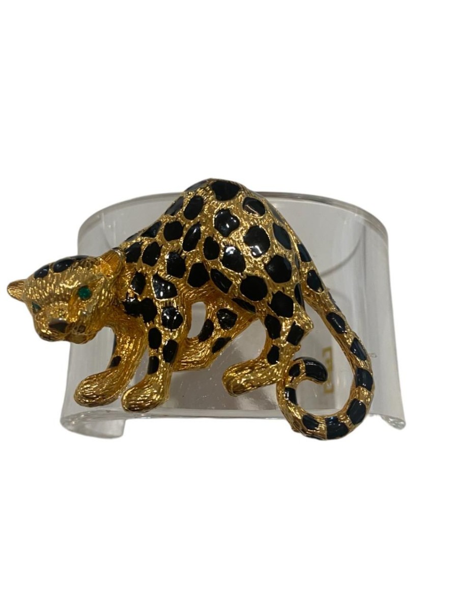 Jewelry Suzanne Early Designs | Suzanne Early Designs Cuff, Black Leopard