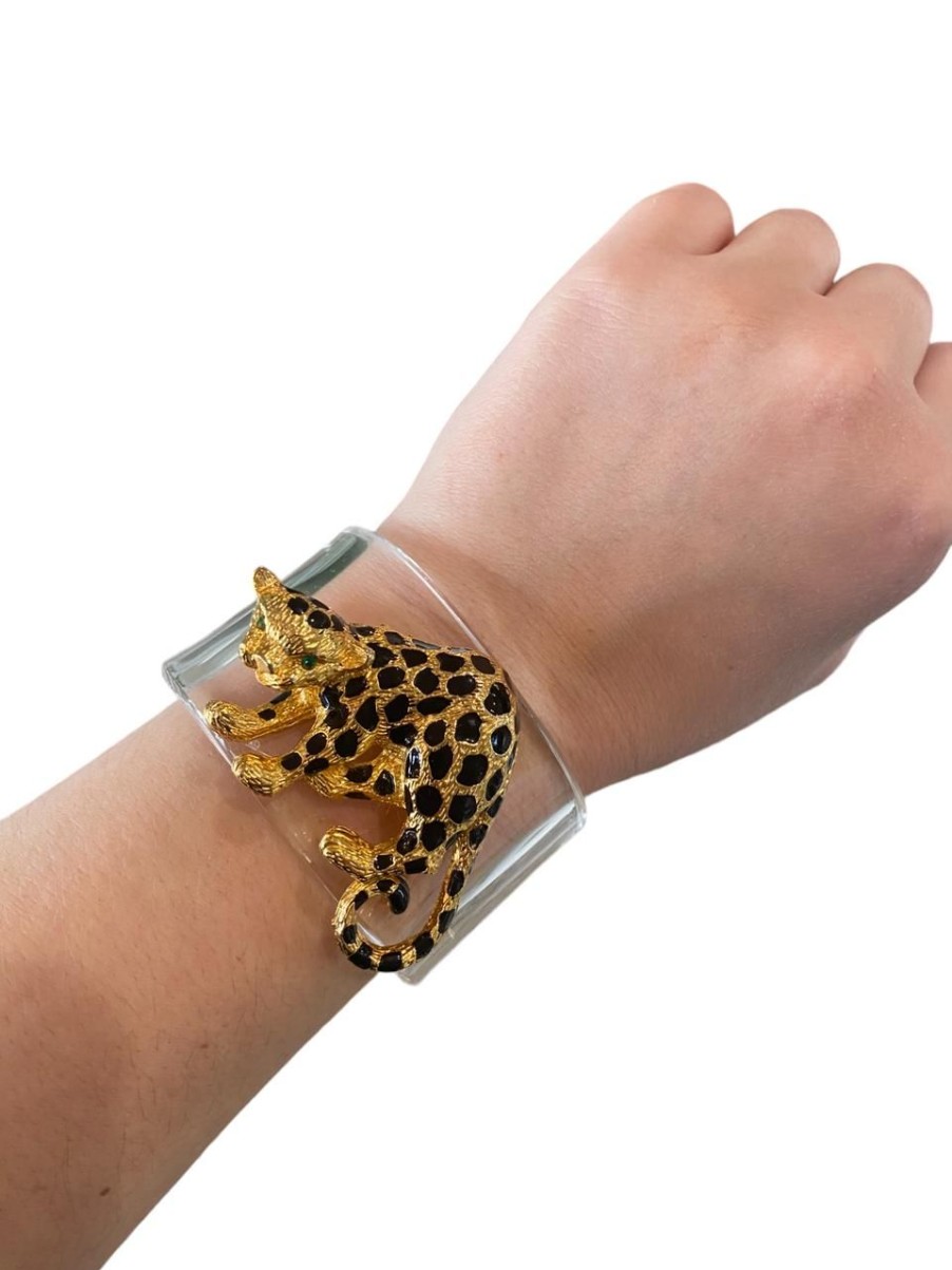 Jewelry Suzanne Early Designs | Suzanne Early Designs Cuff, Black Leopard