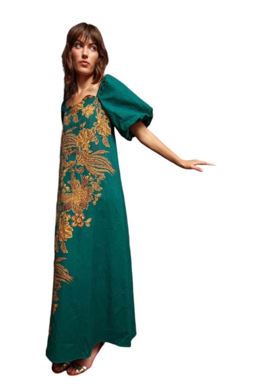 Clothing ANNA CATE | Anna Cate Maggie Maxi, Teal Peacock