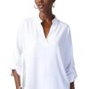 Clothing Joseph Ribkoff | Jospeh Ribkoff Boxy Top With Dolman Sleeve, Vanilla