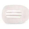 Accessories TELETIES | Teleties Small Flat Round Clip, Coconut White