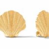 Jewelry JULIE VOS | Julie Vos Sanibel Shell Clip, Gold