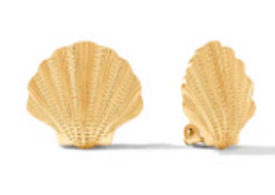 Jewelry JULIE VOS | Julie Vos Sanibel Shell Clip, Gold