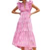 Clothing Saylor | Saylor Almina Dress, Bubblegum