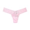 Accessories HANKY PANKY | Hanky Panky Sig Lace Lowrise Thong, Bliss Pink